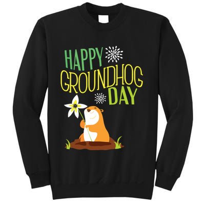 Groundhog Day 2024 Happy Ground Hog Sweatshirt