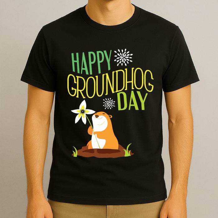 Groundhog Day 2024 Happy Ground Hog T-Shirt