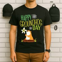 Groundhog Day 2024 Happy Ground Hog T-Shirt