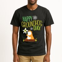 Groundhog Day 2024 Happy Ground Hog Tall T-Shirt