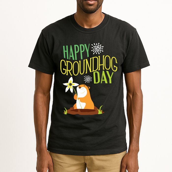 Groundhog Day 2024 Happy Ground Hog Tall T-Shirt