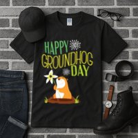 Groundhog Day 2024 Happy Ground Hog Tall T-Shirt