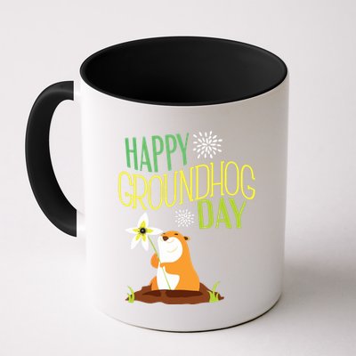Groundhog Day 2024 Happy Ground Hog Mug