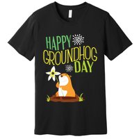 Groundhog Day 2024 Happy Ground Hog Premium T-Shirt