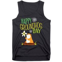 Groundhog Day 2024 Happy Ground Hog Tank Top