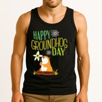Groundhog Day 2024 Happy Ground Hog Tank Top