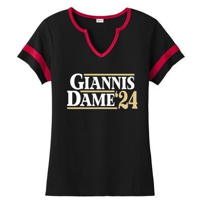 Giannis Dame 24 Ladies Halftime Notch Neck Tee