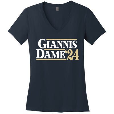 Giannis Dame 24 Women's V-Neck T-Shirt