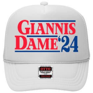 Giannis Dame 24 High Crown Mesh Back Trucker Hat