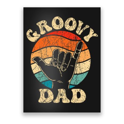 Groovy Dad 70s Aesthetic Nostalgia 1970's Dad Poster