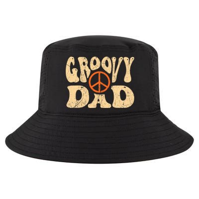 Groovy Dad 70s Aesthetic Nostalgia 1970's Retro Dad Cool Comfort Performance Bucket Hat