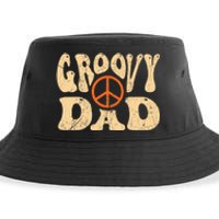 Groovy Dad 70s Aesthetic Nostalgia 1970's Retro Dad Sustainable Bucket Hat