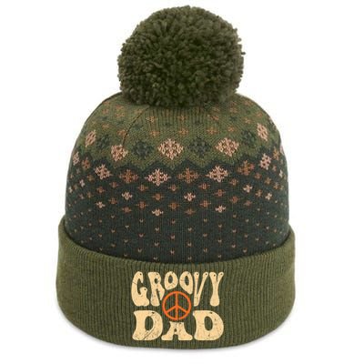 Groovy Dad 70s Aesthetic Nostalgia 1970's Retro Dad The Baniff Cuffed Pom Beanie