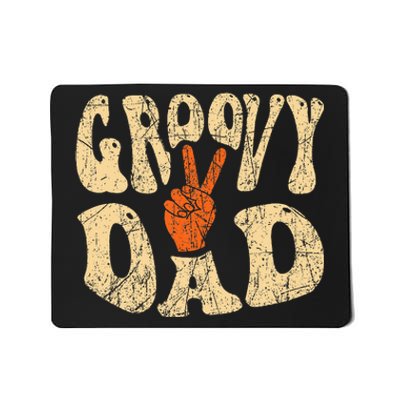 Groovy Dad 70s Aesthetic Nostalgia 1970S Mousepad