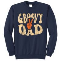 Groovy Dad 70s Aesthetic Nostalgia 1970S Retro Dad Sweatshirt