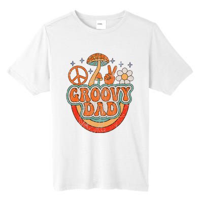 Groovy Dad 70s Aesthetic Nostalgia 1970's Hippie Dad Retro Tall Fusion ChromaSoft Performance T-Shirt