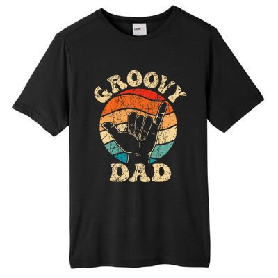 Groovy Dad 70s Aesthetic Nostalgia 1970s Retro Tall Fusion ChromaSoft Performance T-Shirt