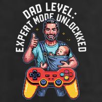 Gamer Dad  Achievement Unlocked Fatherhood 11oz C Handle Ceramic Mug