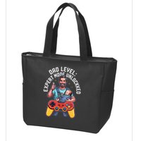 Gamer Dad  Achievement Unlocked Fatherhood Zip Tote Bag