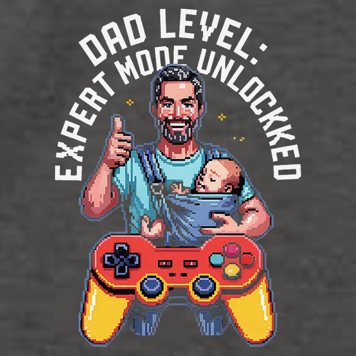 Gamer Dad  Achievement Unlocked Fatherhood Vector Backpack