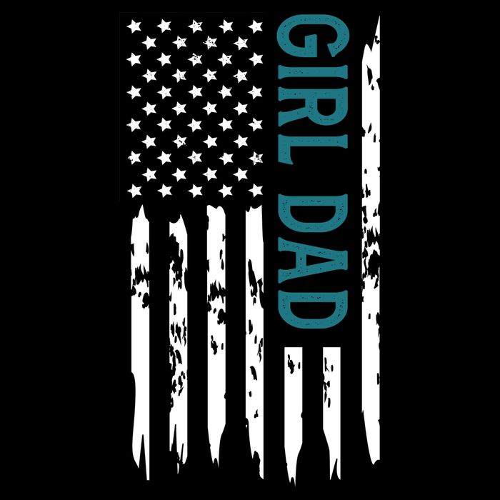 Girl Dad American Flag Impact Tech Backpack