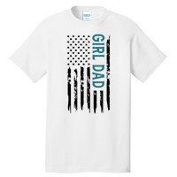 Girl Dad American Flag Tall T-Shirt