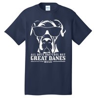 Great Dane All Dogs Are Cool Great Danes Rule Funny Tall T-Shirt