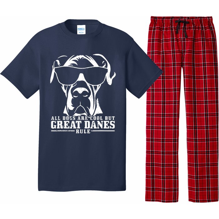 Great Dane All Dogs Are Cool Great Danes Rule Funny Pajama Set