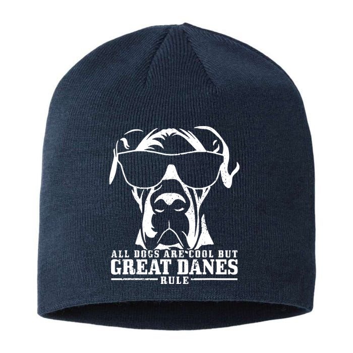 Great Dane All Dogs Are Cool Great Danes Rule Funny Sustainable Beanie