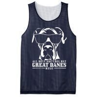 Great Dane All Dogs Are Cool Great Danes Rule Funny Mesh Reversible Basketball Jersey Tank