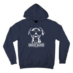 Great Dane All Dogs Are Cool Great Danes Rule Funny Tall Hoodie