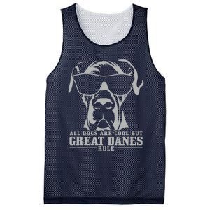 Great Dane All Dogs Are Cool Great Danes Rule Funny Mesh Reversible Basketball Jersey Tank