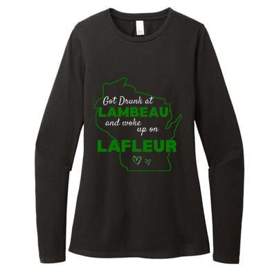 Got Drunk At Lambeau And Woke Up On Lafleur Fans Womens CVC Long Sleeve Shirt