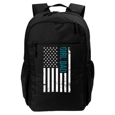 Girl Dad American Flag Backpack