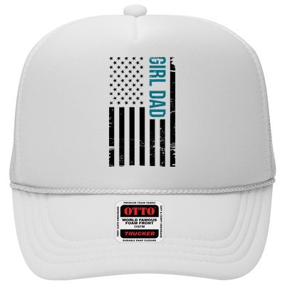 Girl Dad American Flag Trucker Hat