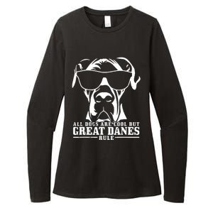 Great Dane All Dogs Are Cool Great Danes Rule Womens CVC Long Sleeve Shirt