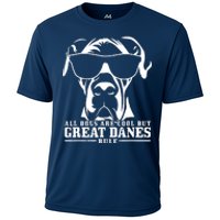 Great Dane All Dogs Are Cool Great Danes Rule Cooling Performance Crew T-Shirt