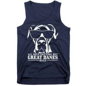 Great Dane All Dogs Are Cool Great Danes Rule Tank Top