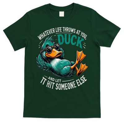 Green Duck And Let It Hit Someone Else T-Shirt