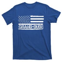 Grand Dude American Flag Fathers Day Grandpa Gift Great Gift T-Shirt