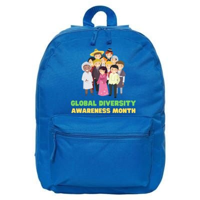 Global Diversity Awareness Month Meaningful Gift 16 in Basic Backpack