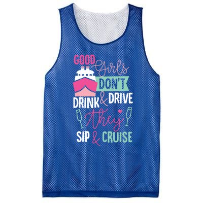 Good Dont And Drive They Sip And Cruise Wine Gift Mesh Reversible Basketball Jersey Tank