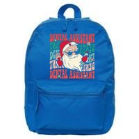 Groovy Dental Assistant Funny Christmas Dentist Gift 16 in Basic Backpack