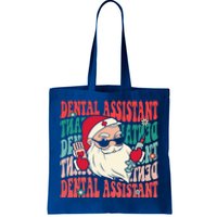 Groovy Dental Assistant Funny Christmas Dentist Gift Tote Bag