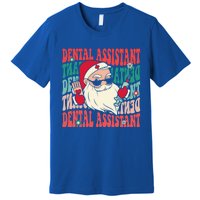 Groovy Dental Assistant Funny Christmas Dentist Gift Premium T-Shirt