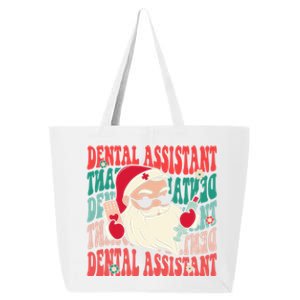 Groovy Dental Assistant Funny Christmas Dentist Gift 25L Jumbo Tote