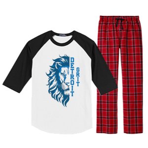 Grit Detroit Apparel Raglan Sleeve Pajama Set