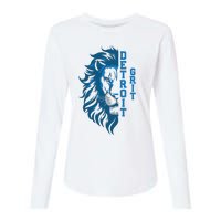 Grit Detroit Apparel Womens Cotton Relaxed Long Sleeve T-Shirt