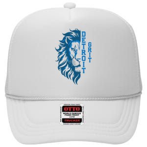 Grit Detroit Apparel High Crown Mesh Back Trucker Hat