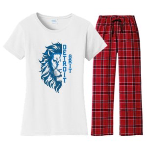 Grit Detroit Apparel Women's Flannel Pajama Set